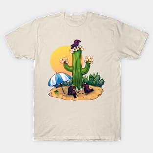 Cacti Corvids T-Shirt